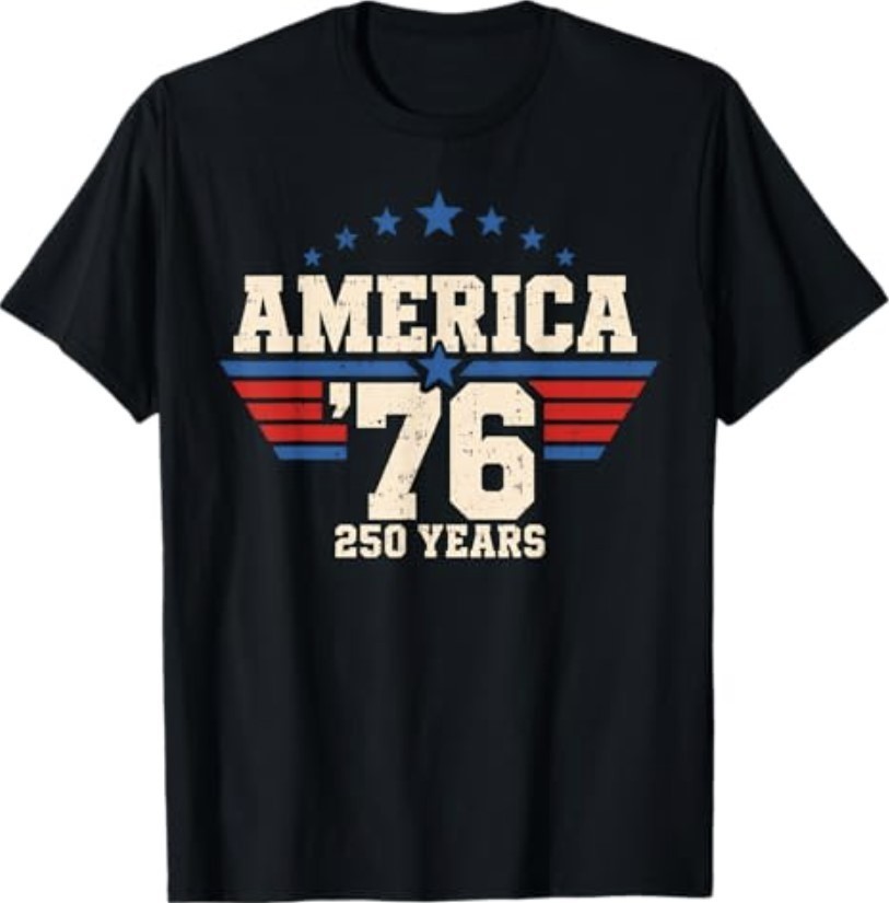 250 Anniversary USA Patriotic 250 Years American 4th of July T-Shirt