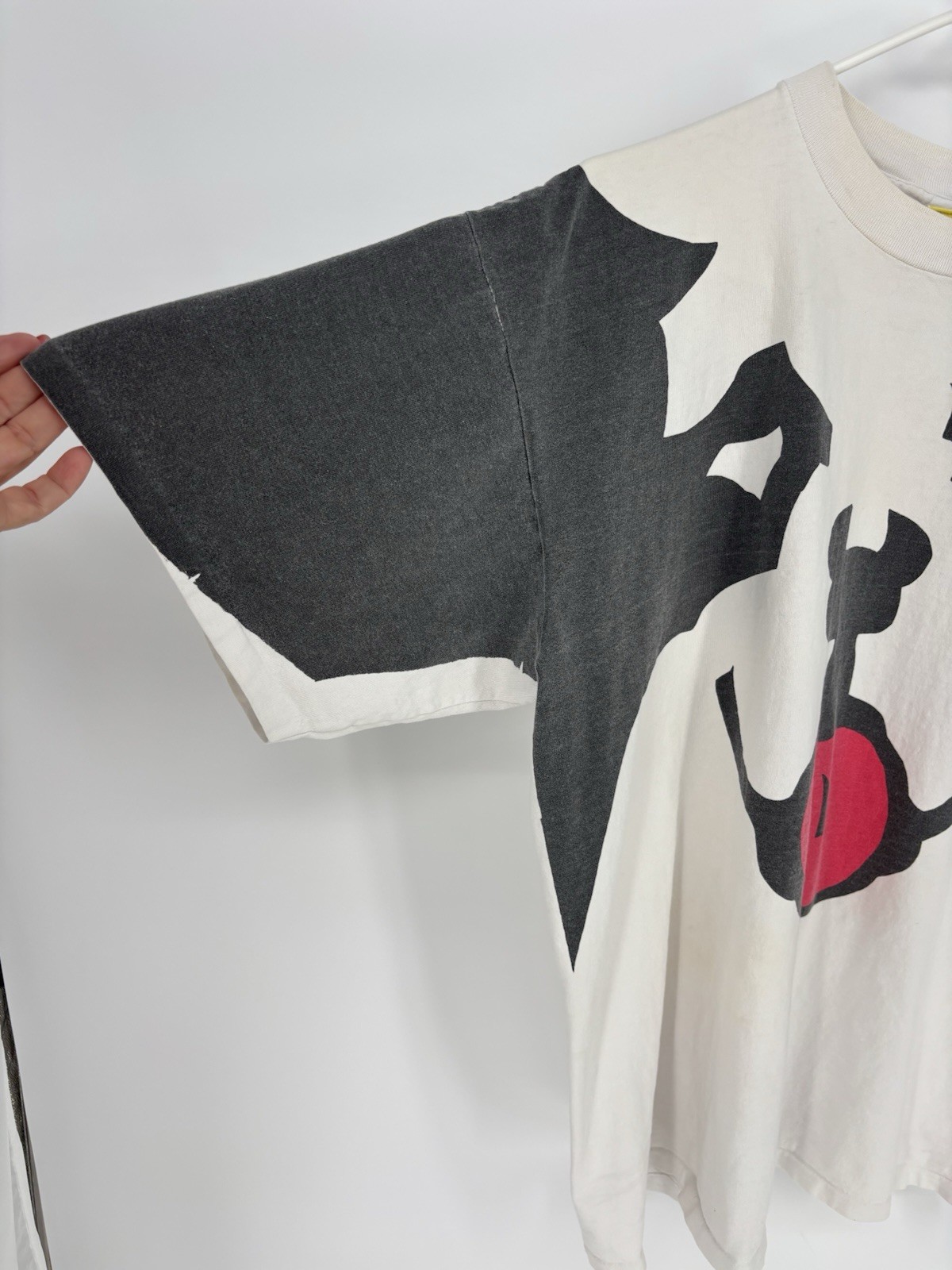 Vtg Big Dogs Dog Face T Shirt XL All Over Print USA Single Stitch 90’s Graphic T