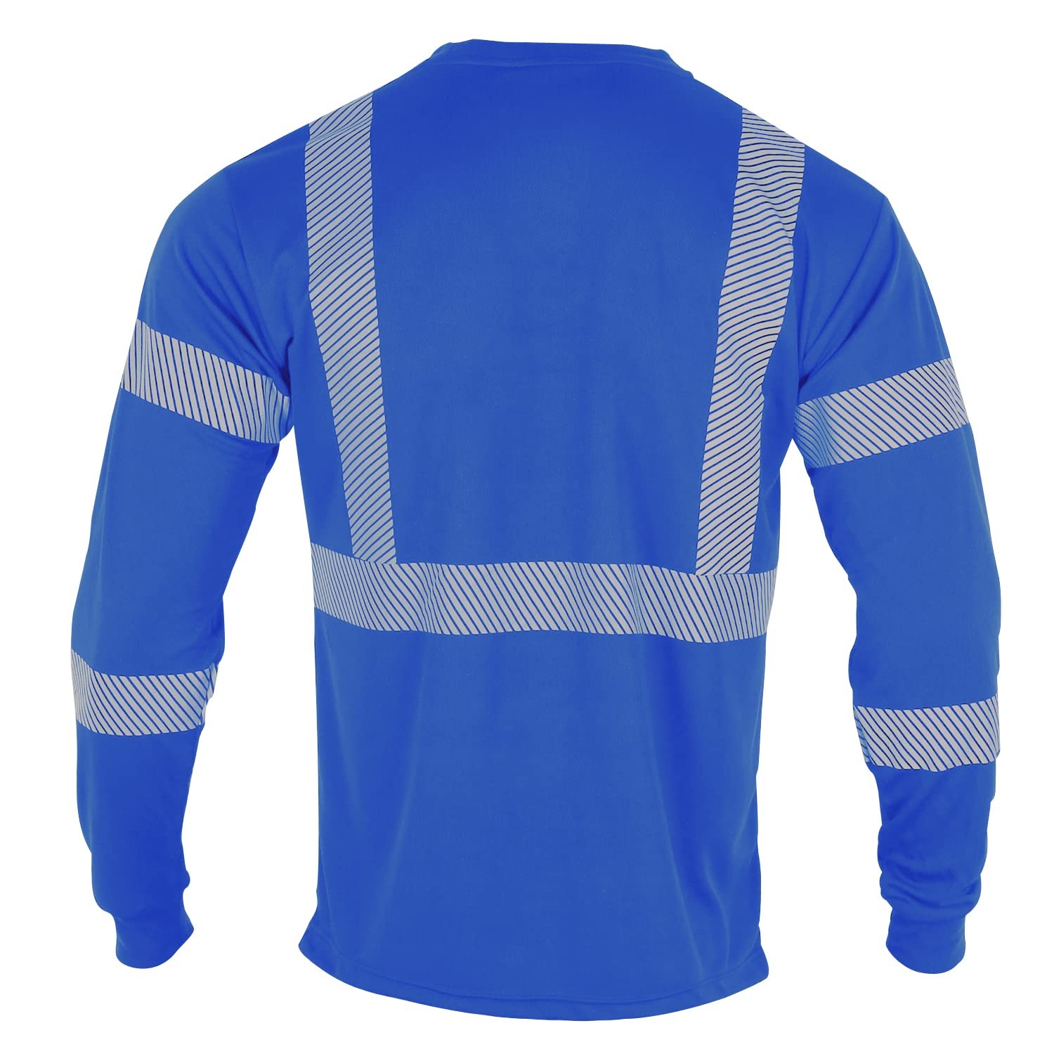FONIRRA Safety Reflective High Visibility T Shirts for Men with Long Sleeve
