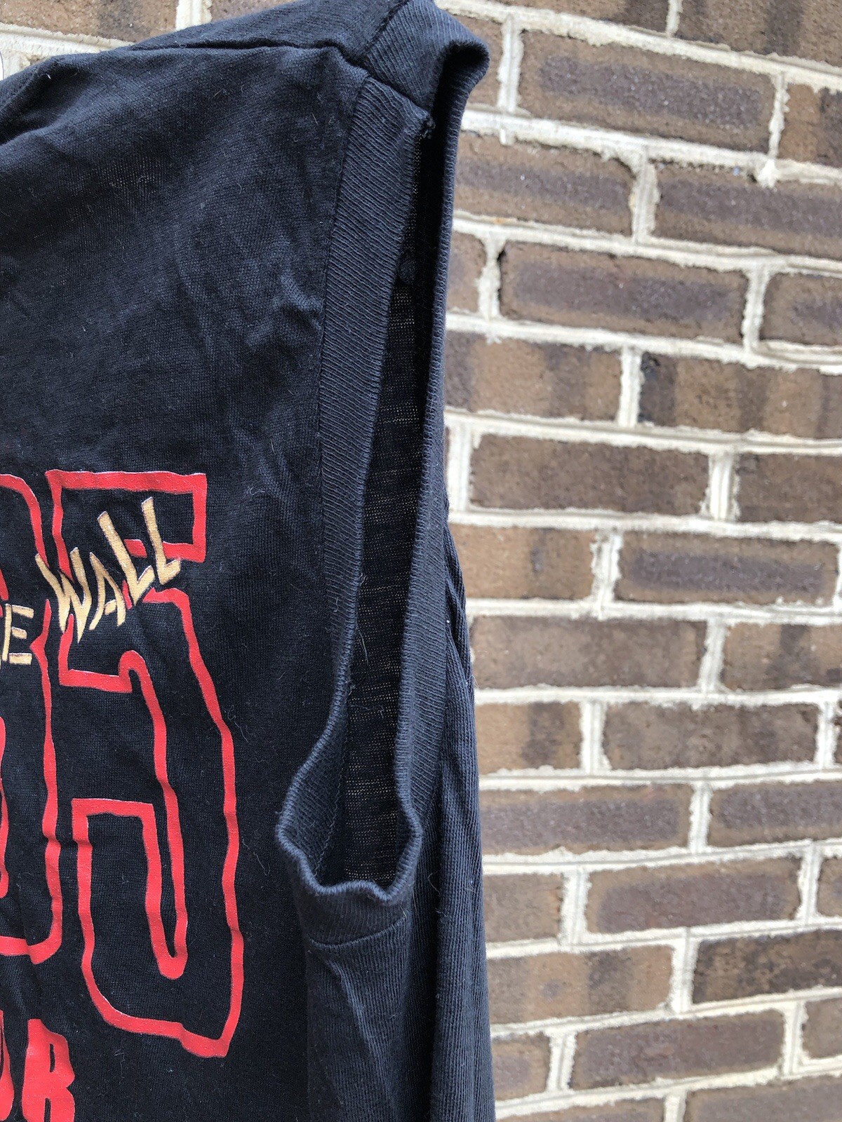 ACDC Fly On The Wall Circa 1985 Tour Charlotte Coliseum 26.5” 18”