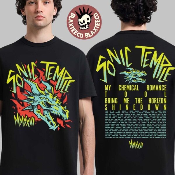Sonic Temple 2026 Festival Merch In Columbus Ohio At Art Music Festival May 14