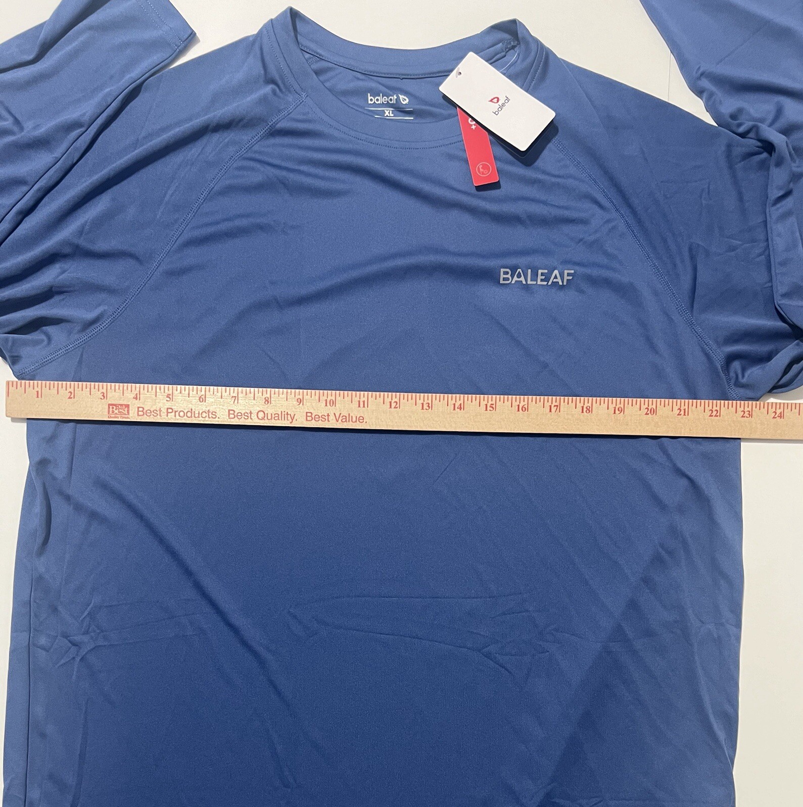 Baleaf Men&rsquo;s Shirt Size XL Gym Cycling Running UPF 50+ Exercise Sports Clothing