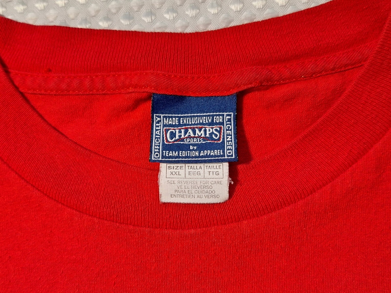 Georgia Bulldogs College Football Red Cotton T-shirt Size 2XL Champs Sports