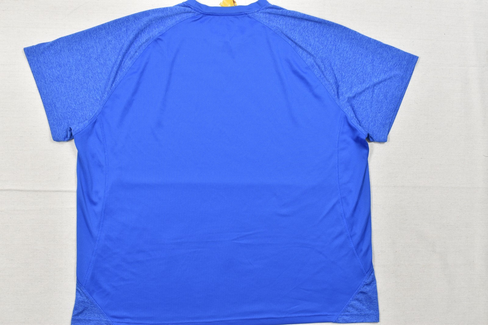 The Foundry Supply Co Men&rsquo;s Size 4XL Blue Performance Tee Short Sleeve Raglan