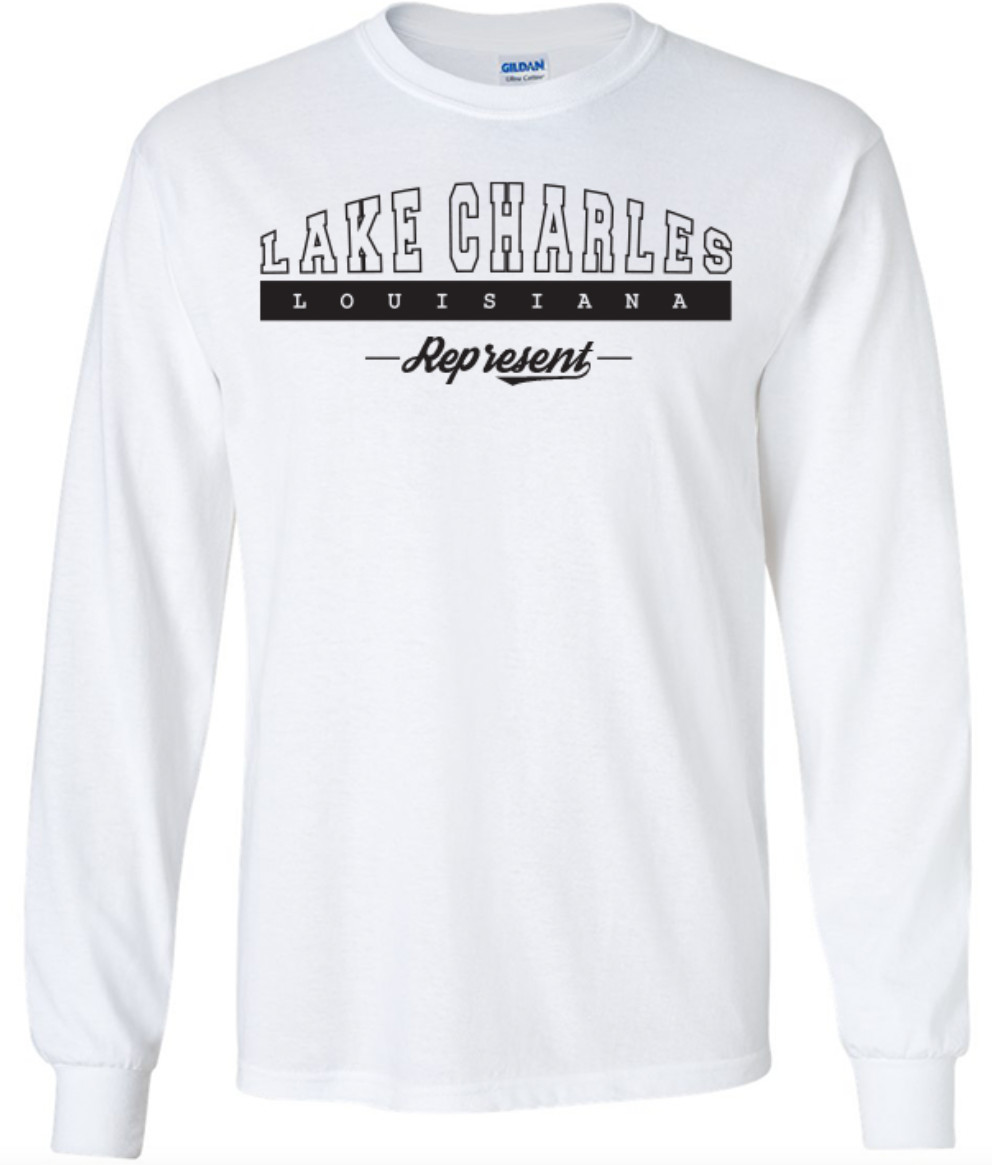 Lake Charles Louisiana T-Shirt Long Sleeve Graphic tee