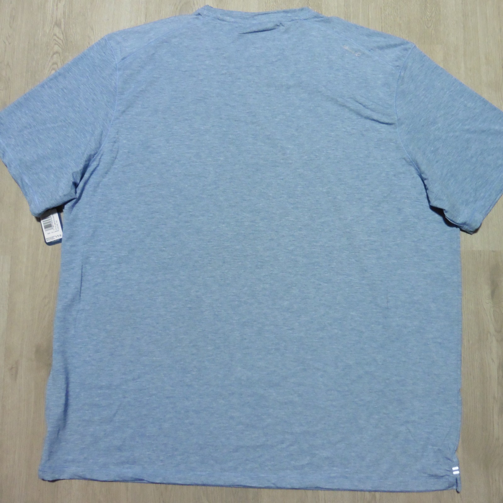 JOHNNIE O Mens 2XL XXL THE COURSE T SHIRT PERFORMANCE GOLF TEE TIDE BLUE AQUA