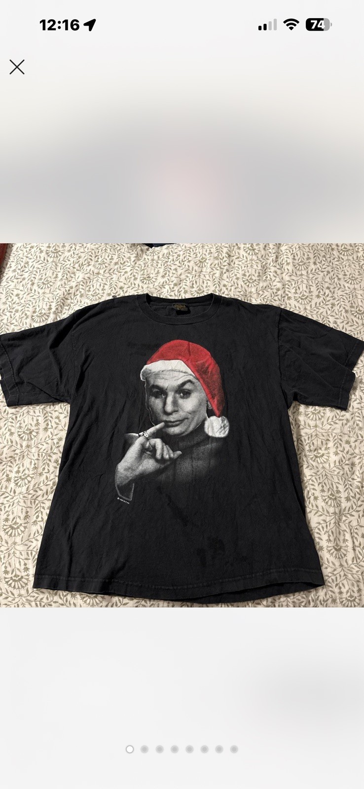 Vintage 1999 Doctor Evil Austin Powers Rare Holiday T Shirt size XL