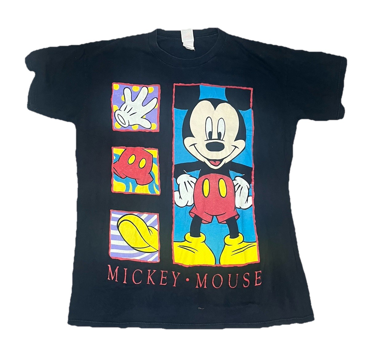 Vintage Y2K Mickey Unlimited T Shirt Men’s 2XL Black Mickey Mouse Panel Graphic