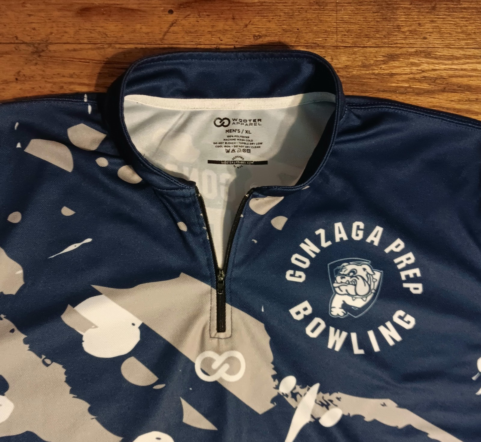 Gonzaga Bulldogs Jersey Bullpups Bowling basketball football baseball