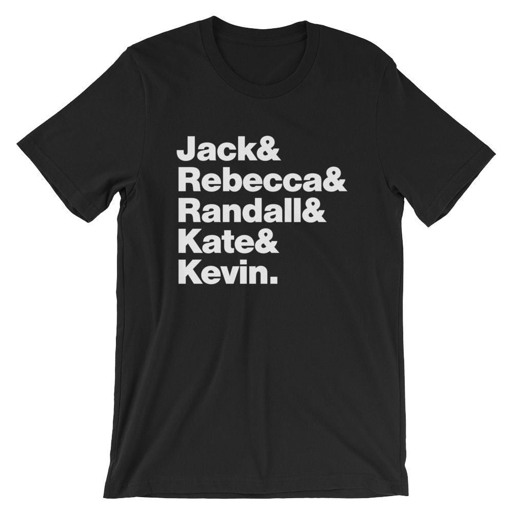 This Is Us T-Shirt. Black, White, Gray or Red Soft Cotton TV Show Tee.