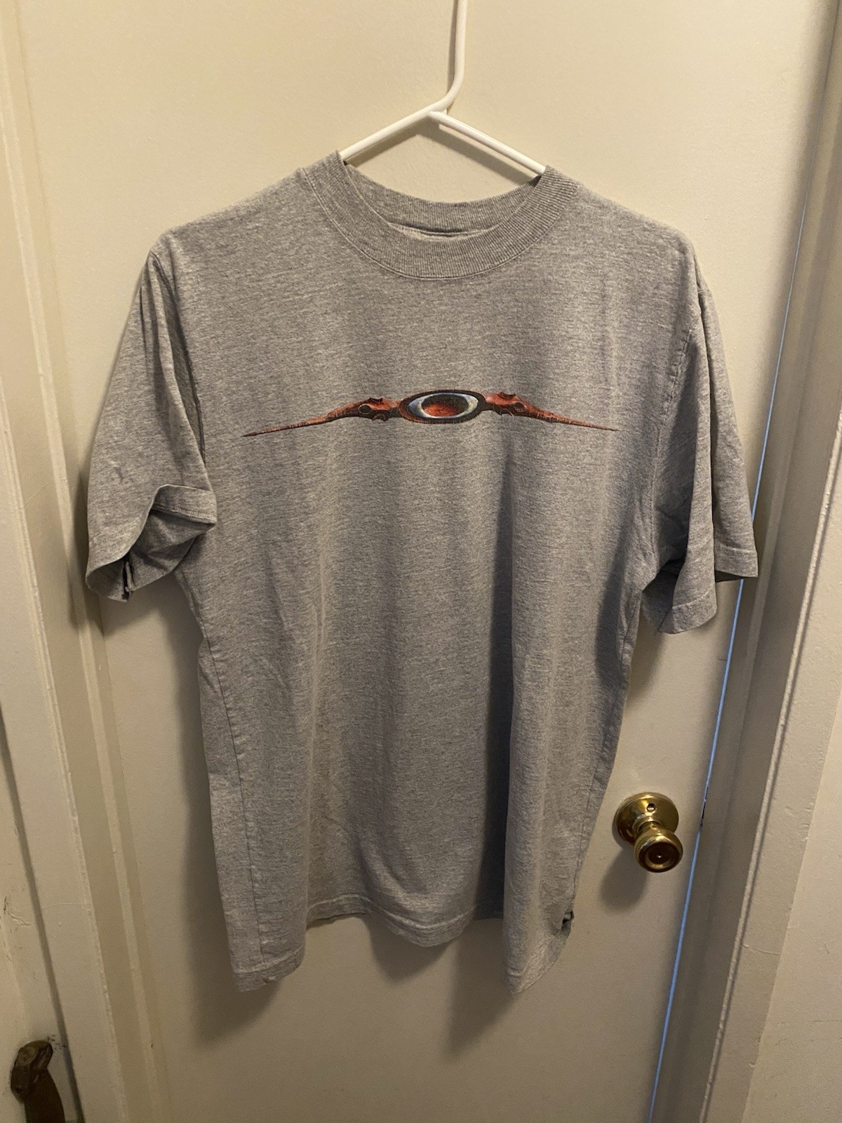 Vintage 90s Y2k Oakley Squid Octopus Graphic Shirt Medium Large Rare Surf Skate