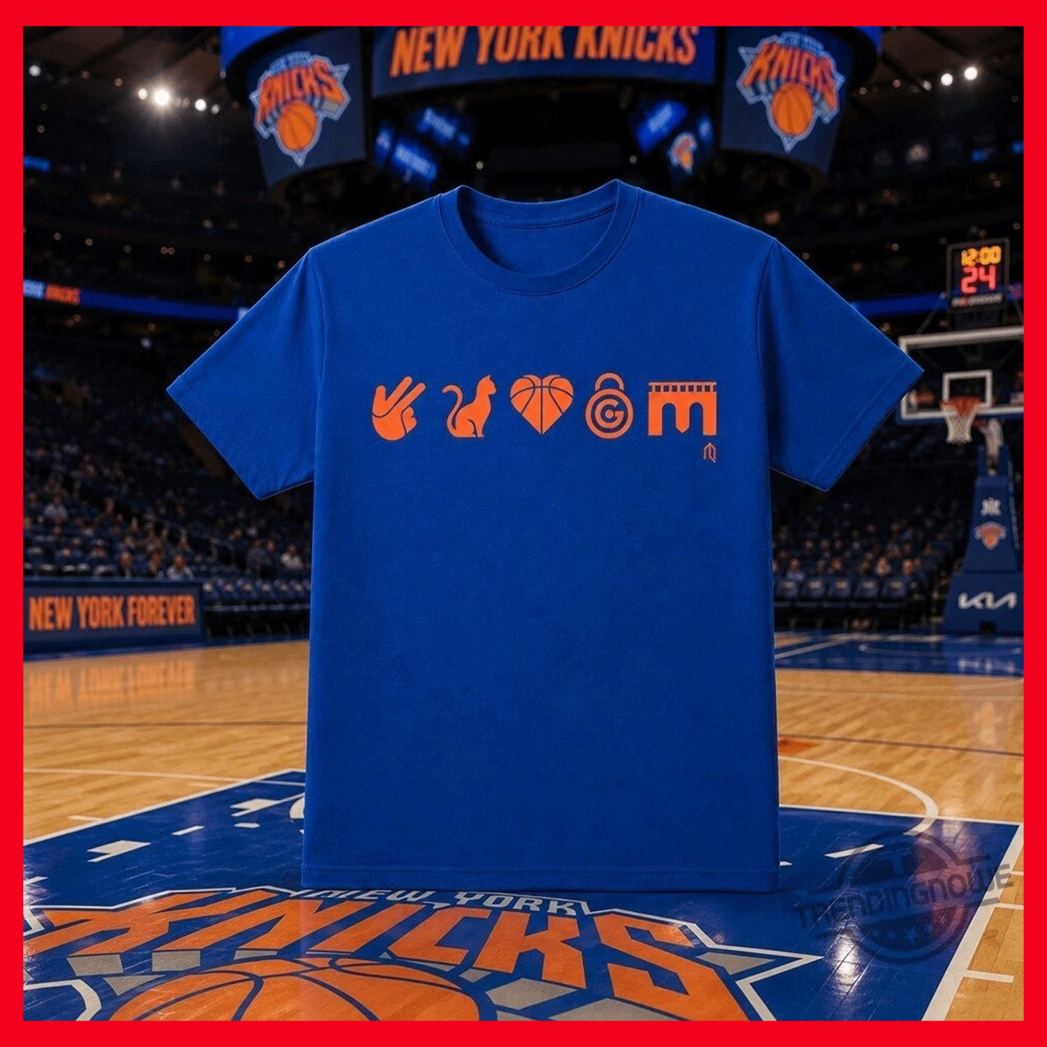 SALE 30% New York Knick$ 5 Icons Shirt size S-5XL Reprint Gildan