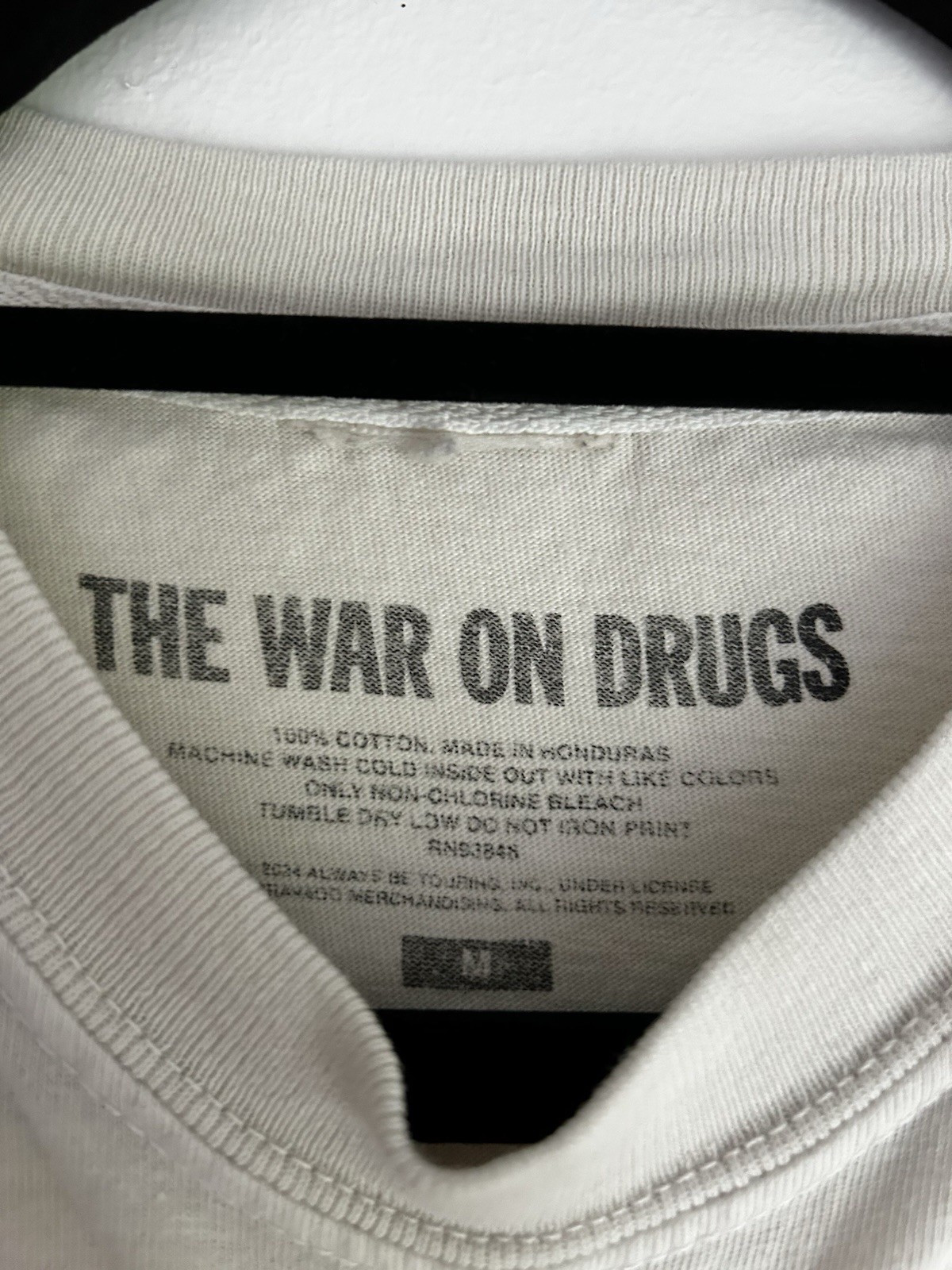 The War on Drugs 2024 Zen Diagram Tour Band T-Shirt (Size M) [AUTHENTIC]