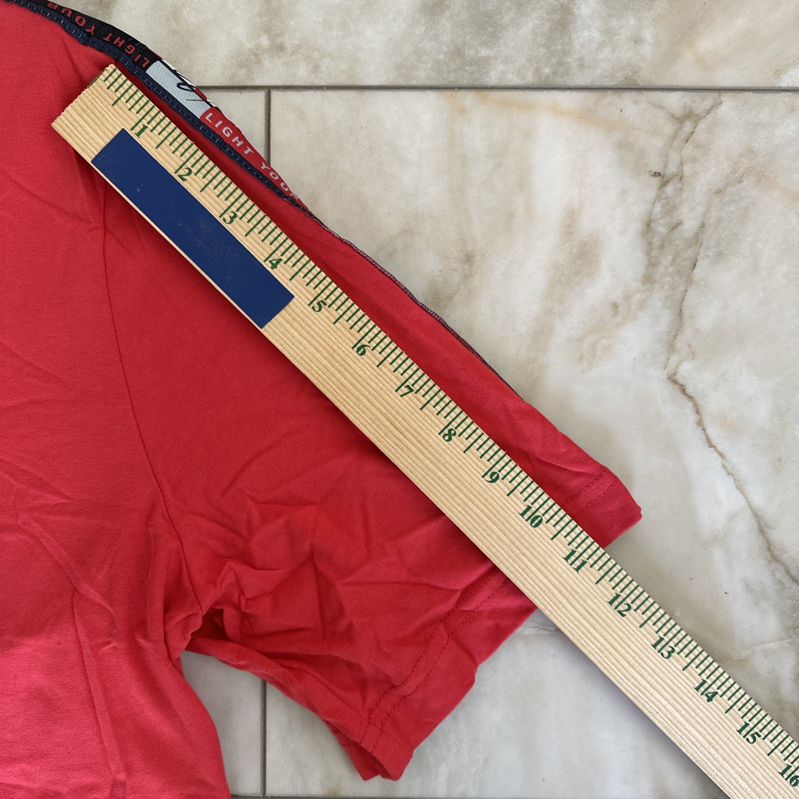MEN’S DIADORA SIZE 2XL LIGHT YOUR FIRE COTTON T-SHIRT OFFSIDE TOMATO RED NEW