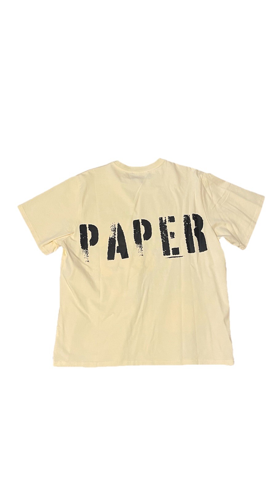 Paper Money Beige Graphic Print Men&rsquo;s Short Sleeve T-Shirt Size S