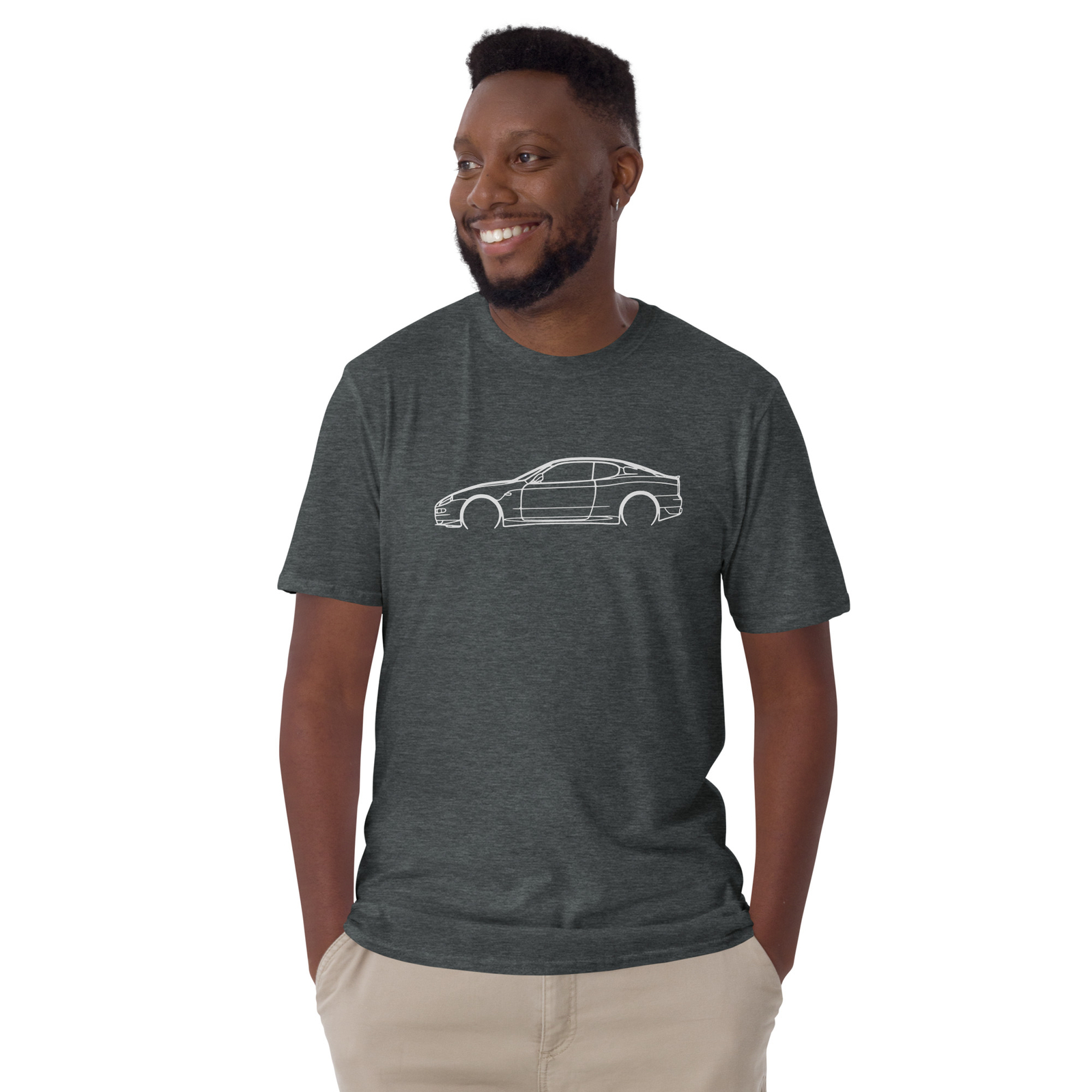Softstyle T-Shirt For Maserati GranSport 2005 Car Fans Birthday Gift Tee Shirt