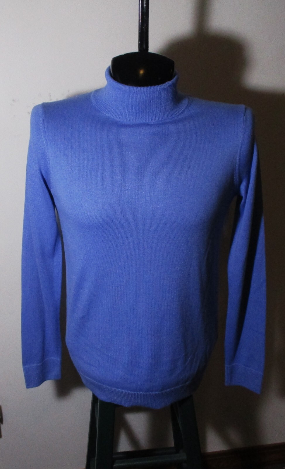 AMAZON Essentials Blue Modal Long Sleeve Turtleneck Top Men&rsquo;s Size L NWT