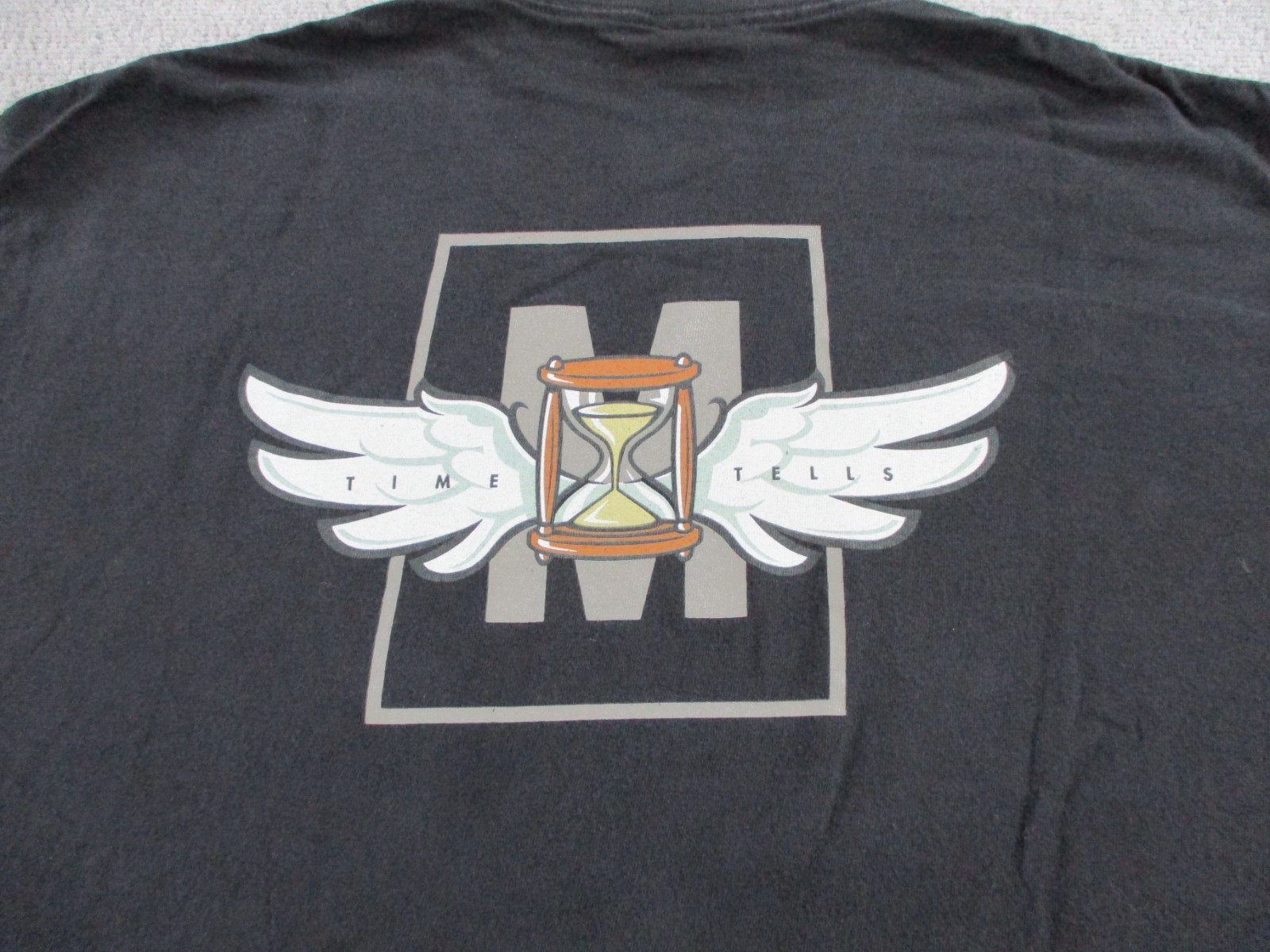 VINTAGE Mossimo T Shirt Mens Large Black Single Stitch USA Made Limited Edition