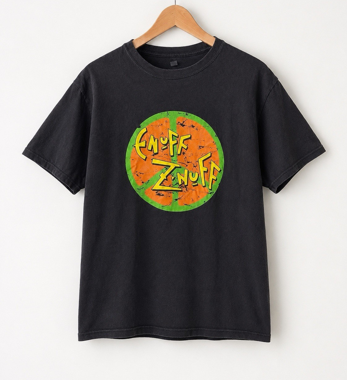 Hanes ComfortSoft Enuff Z&rsquo;Nuff 2016 Tour Dates Graphic Tee Black L