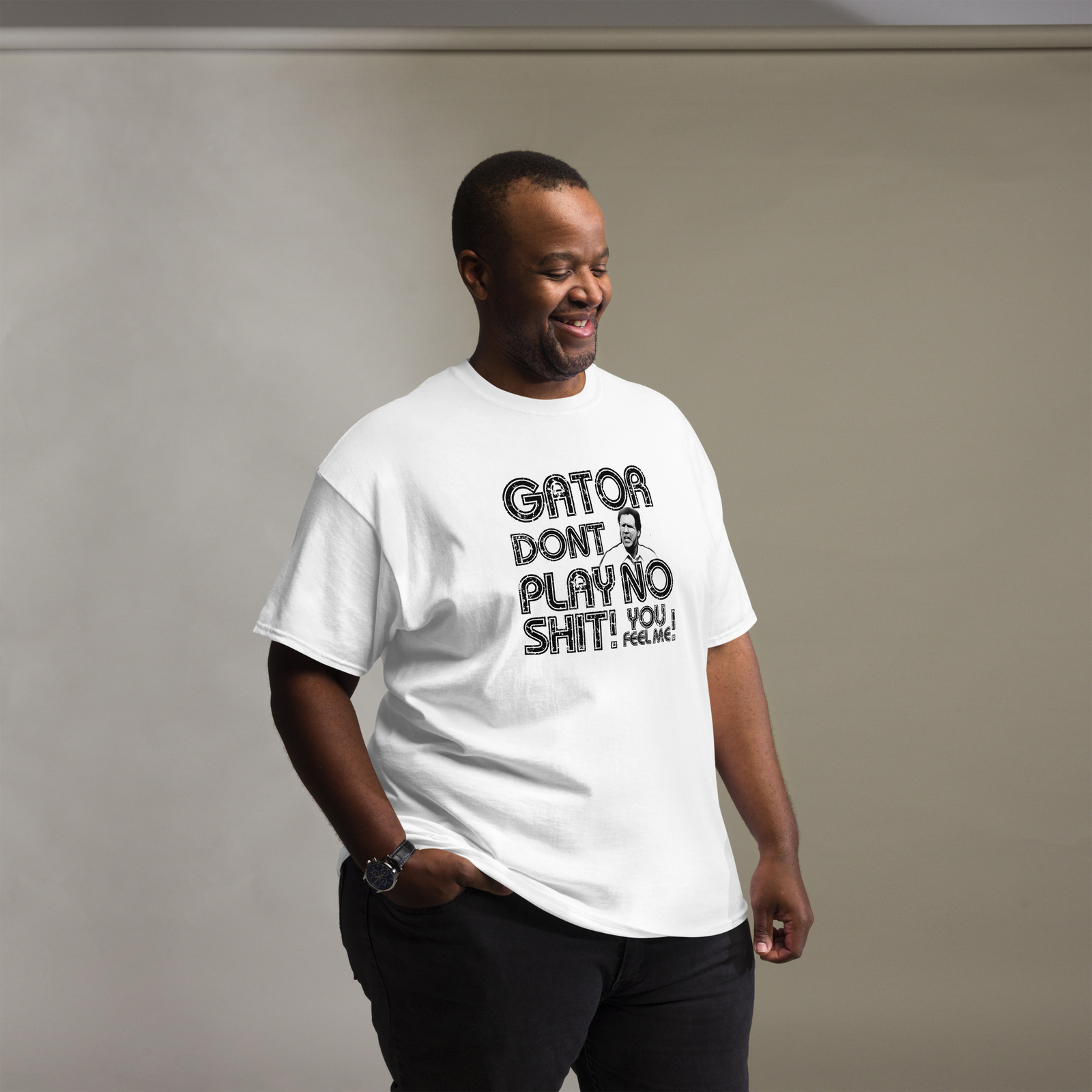funny tshirt – the other guys movie- Gator dont play tee