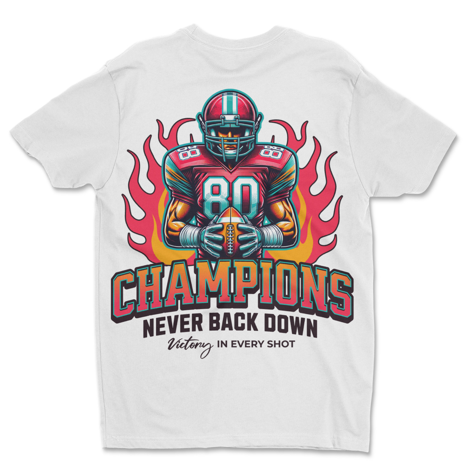 Custom T-Shirt, Champions,Dtf Print On Next Level T-Shirt unisex Soft Cotton