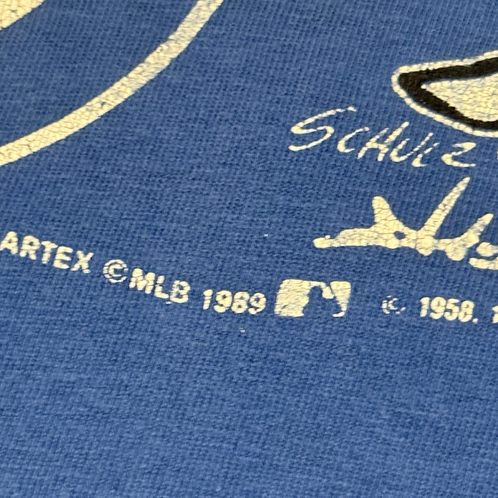 Vintage Chicago Cubs Snoopy 1989 MLB Baseball Artex 80s Size XL T-Shirt 1980s