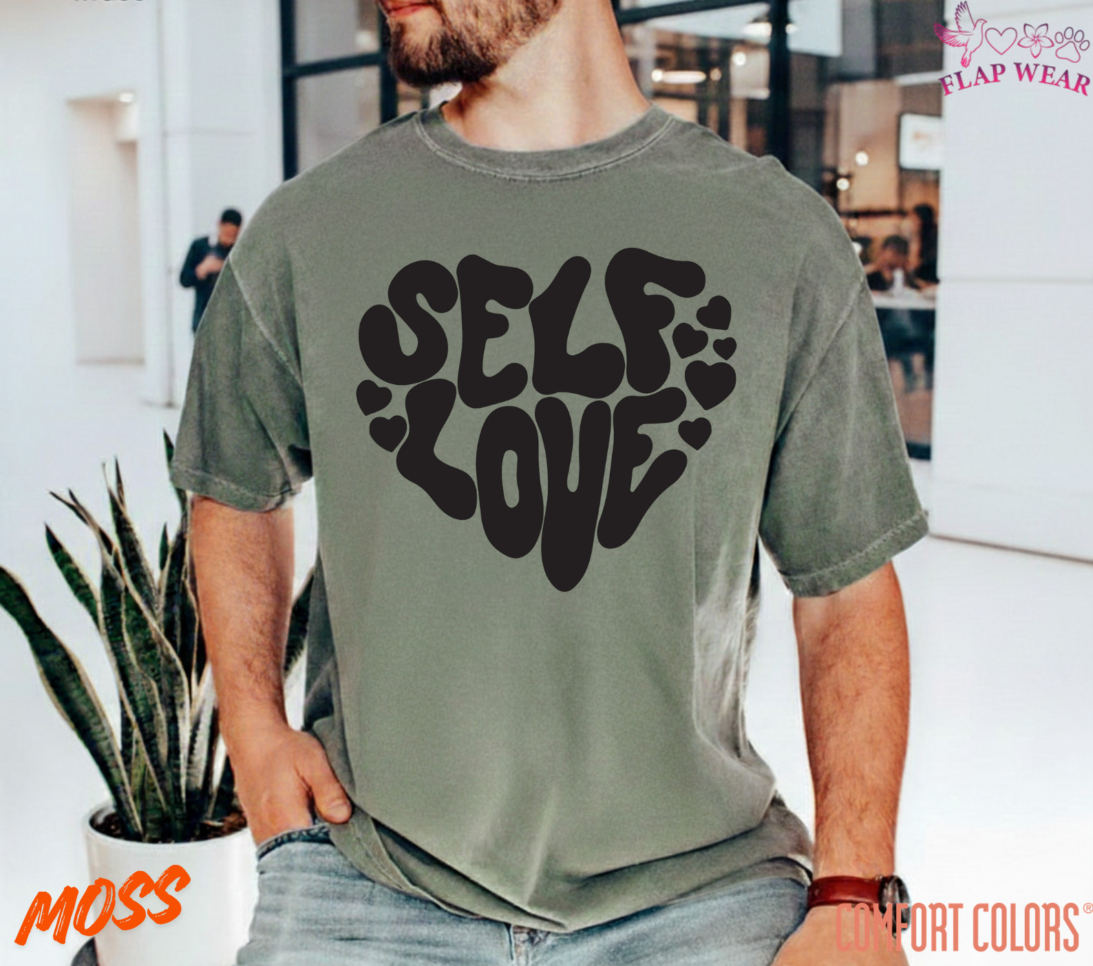 Unisex Self Love Retro Heart T shirt Men T shirt Women valanity Romantic
