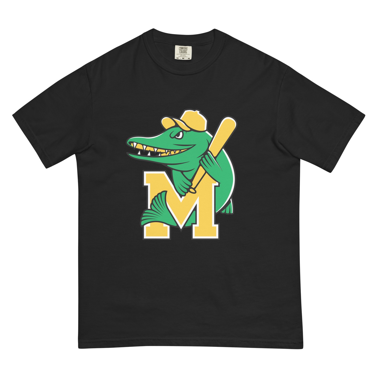 Madison Muskies Retro Short Sleeve Black Shirt Wisconsin Baseball