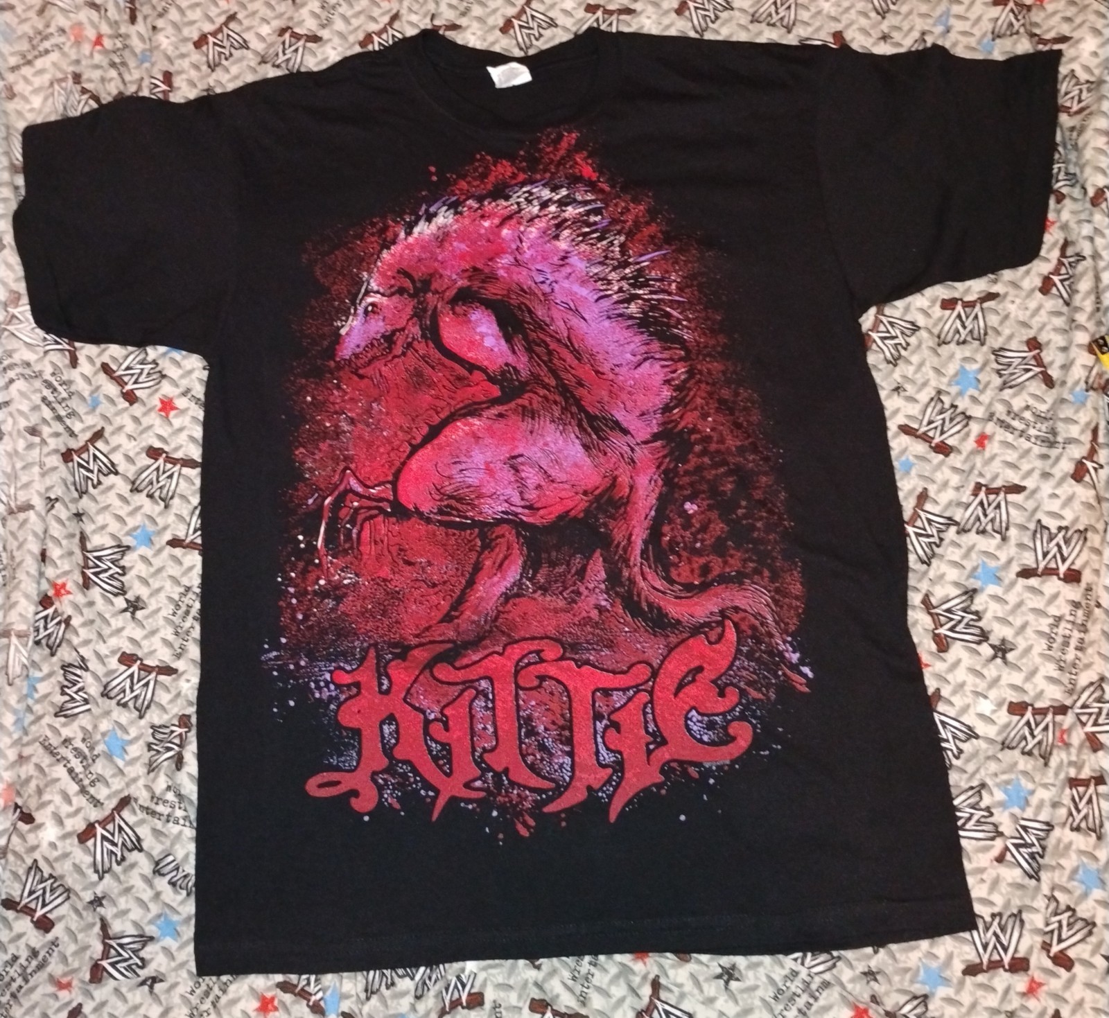 Kittie « Possum » Concert Tour Shirt Never Worn Size L Morgan Mercedes Lander