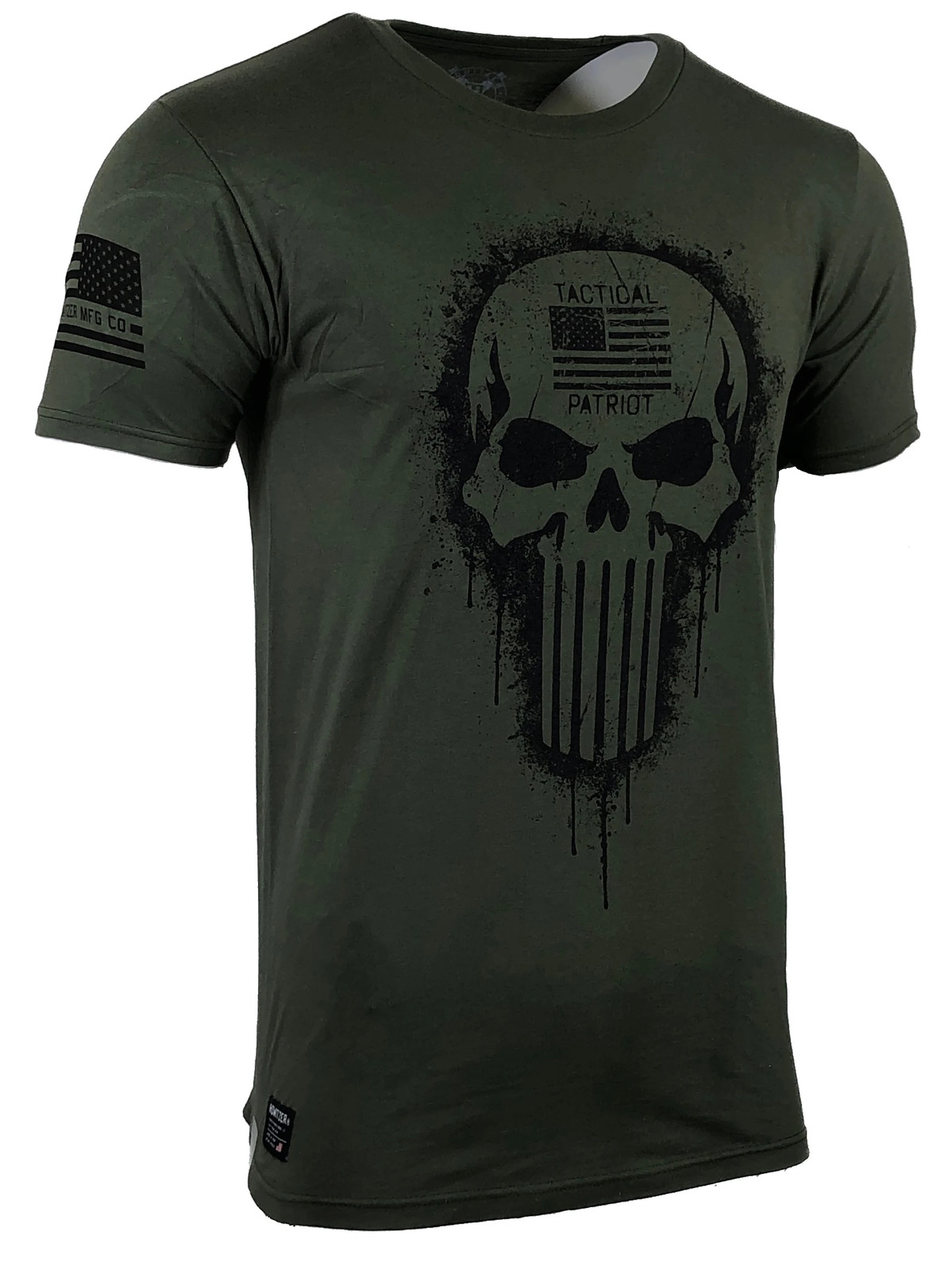 Howitzer Style Men&rsquo;s T-Shirt TACTICAL PATRIOT Military Grunt Green S M L XL 2XL
