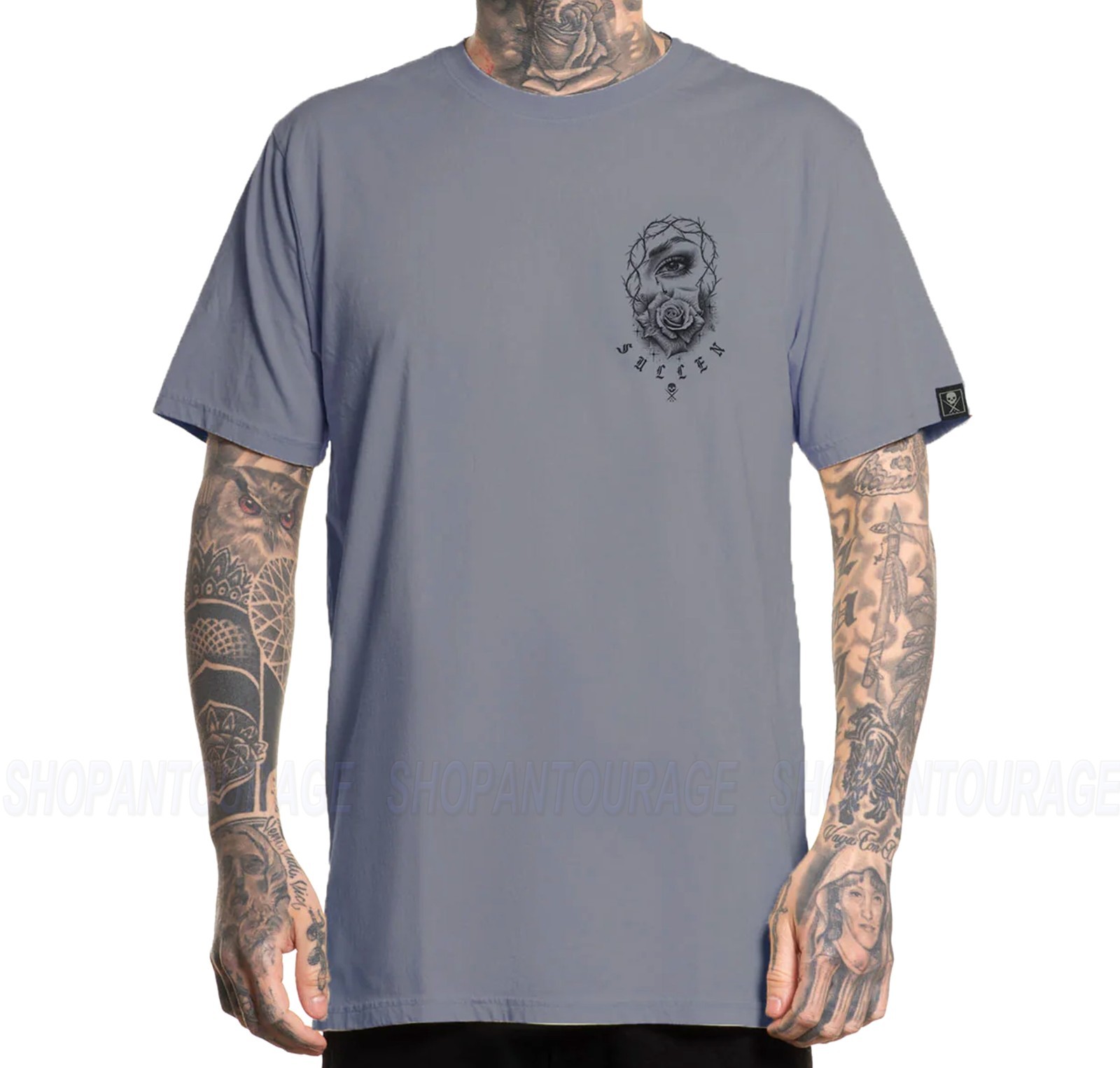 Sullen Art Collective Prayers Premium Fit SCM8371 Short Sleeve T-shirt For Men