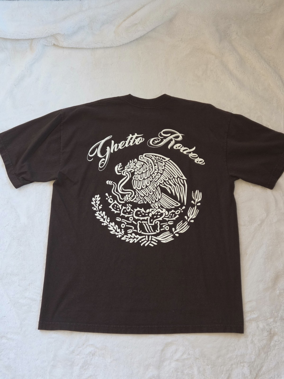 Ghetto Rodeo T-Shirt Men Size Large Mexican Eagle