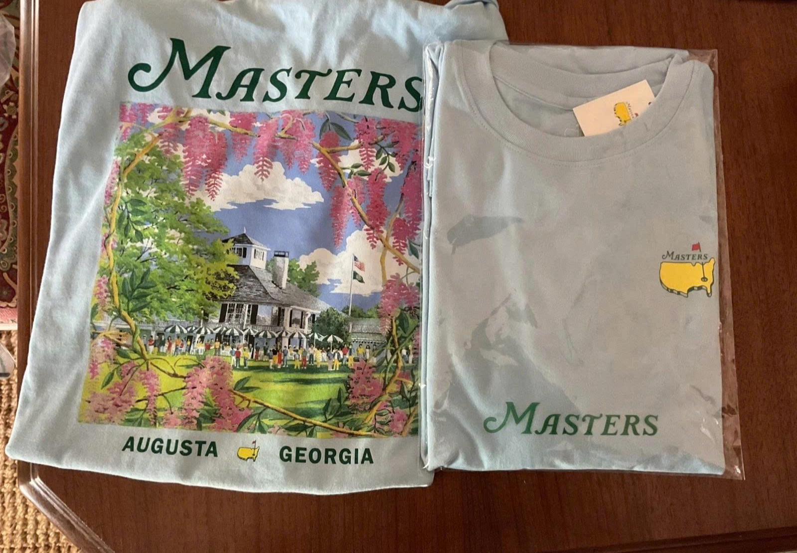 Vintage 2026 Masters Club House Golf Trendy Graphic 2Sides Cotton Unisex T-Shirt