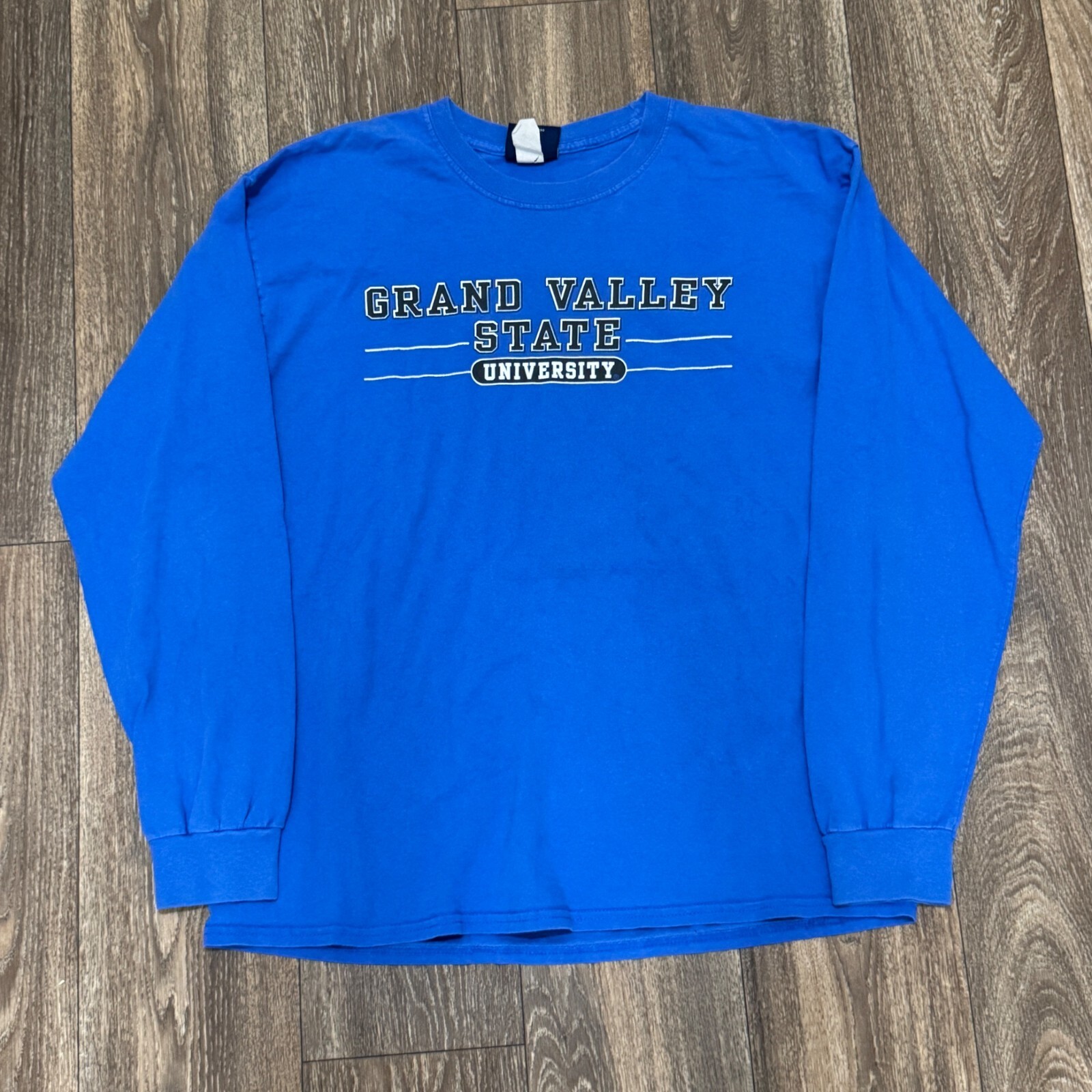 Vintage Grand Valley State University Shirt Men’s L Blue GVSU Lakers MV Sport