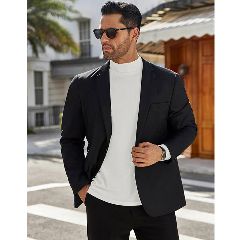 Mens Mock Turtleneck T-Shirt Long Sleeve Warm Pullover Basic Undershirt Tank Top