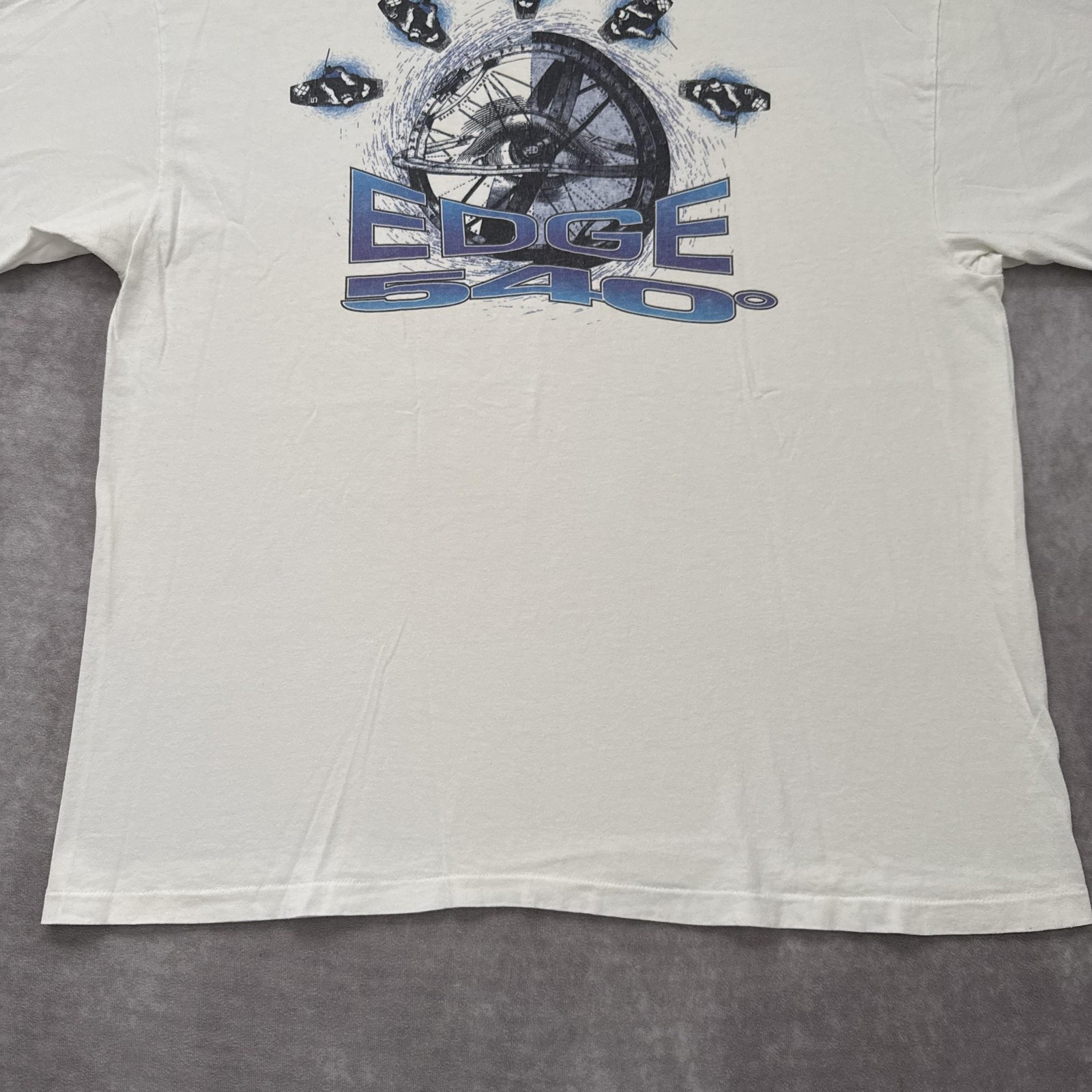 VINTAGE Edge 540 Shirt Mens 2XL Wakeboarding Surf Single Stitch Ski