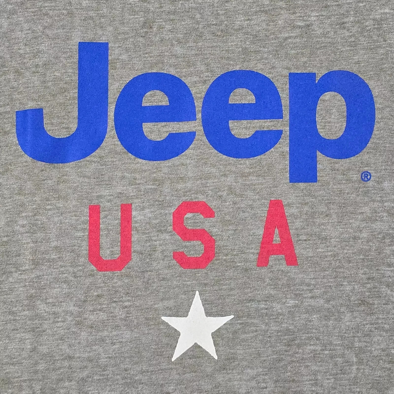 Lucky Brand Jeep Shirt Mens Large Gray Classic USA Classic Soft Outdoors NWT B