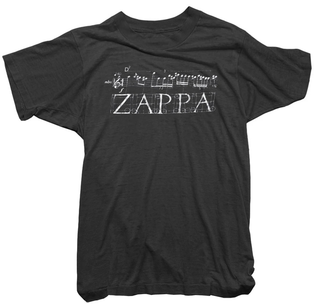 Frank Zappa Official T-Shirt – We Don&rsquo;t Mess Around Tee – Mens
