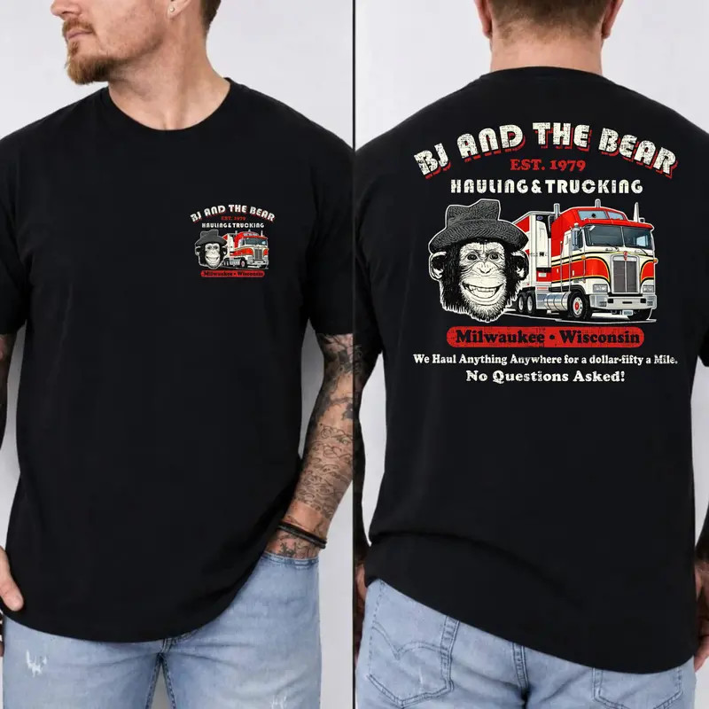 Peterbilt Reaper Trucker Shirt Semi Truck Skull Diesel Graphic Tee Gift