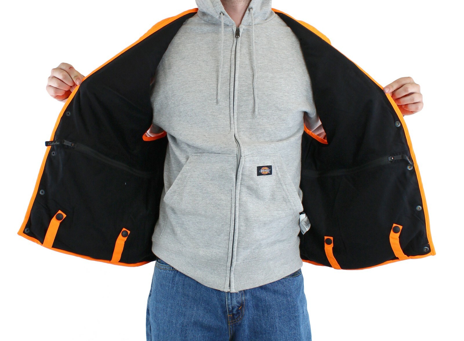 Cabela&rsquo;s Men&rsquo;s Hunting Vest Sportsman Outdoor Tactical Pack Gear Blaze Orange