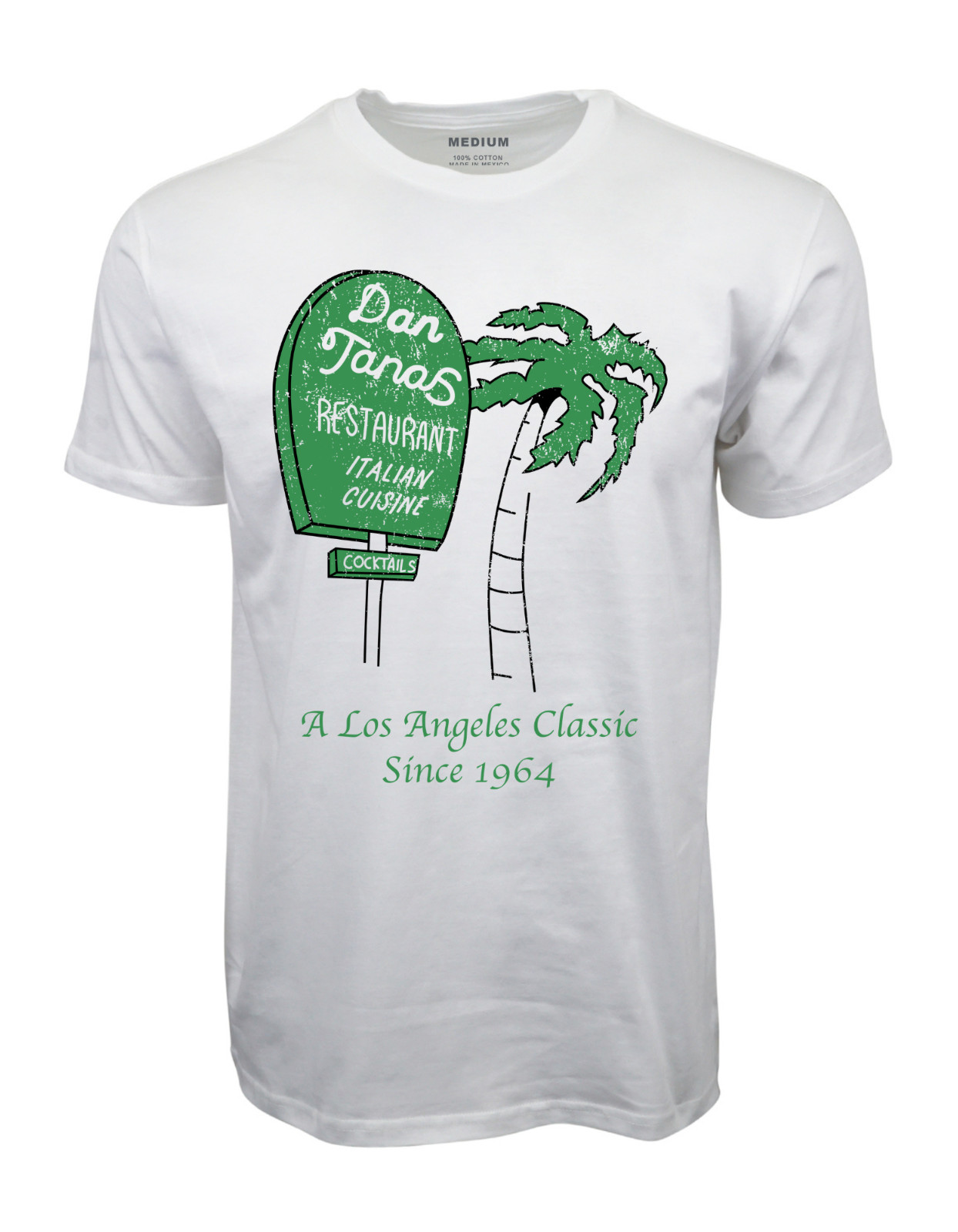 90s DAN TANA&rsquo;S &lsquo;ITALIAN CUISINE PROMO ADULT SHORT SLEEVES T SHIRT TEE