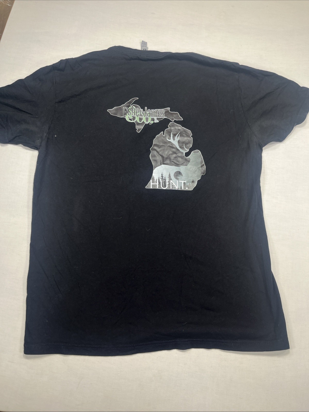 Next Level 3600 Men’s XL Black Graphic T-Shirt Pre-owned Good