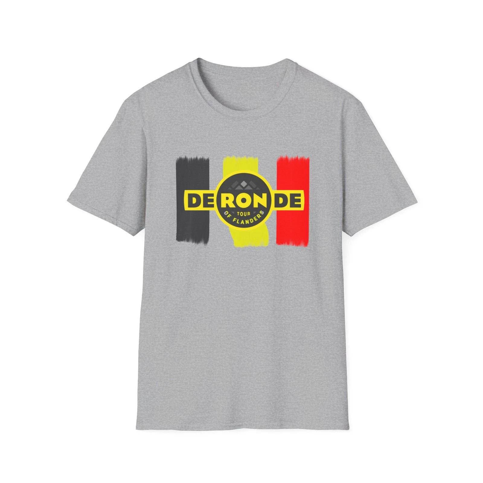 (Sport grey) Tour of Flanders | Spring Classic Cycling | Ronde Unisex Cotton Tee
