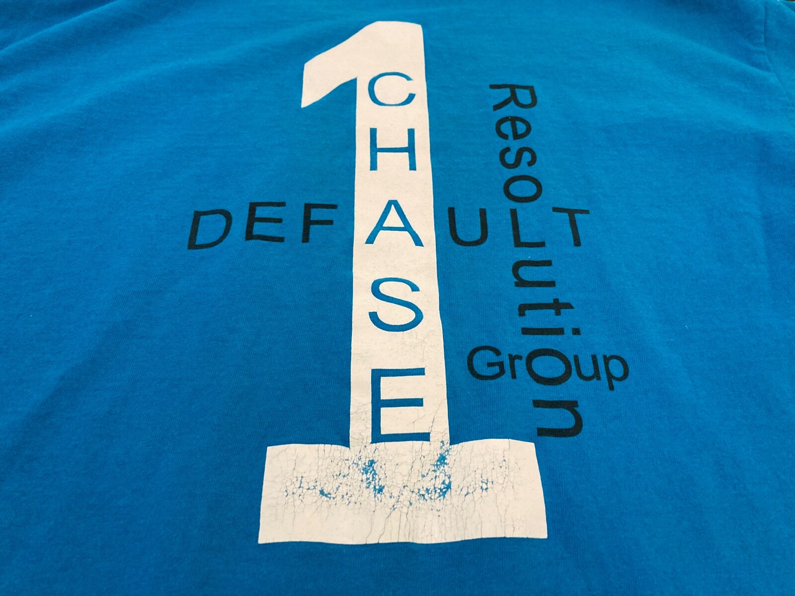 Chase 1 Default Resolution Group Blue Hanes Men&rsquo;s Large T-Shirt