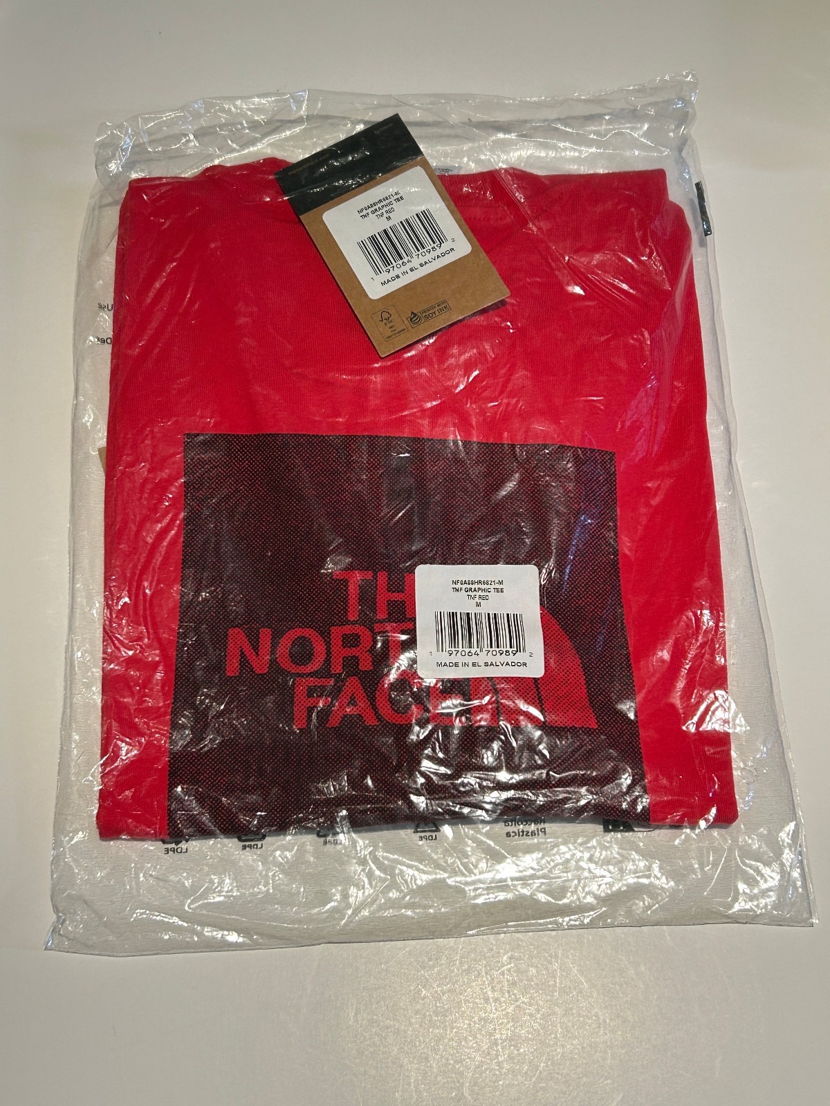 SUPREME X THE NORTH FACE TNF SS TEE / T-shirt RED M / Medium SS24 NWT