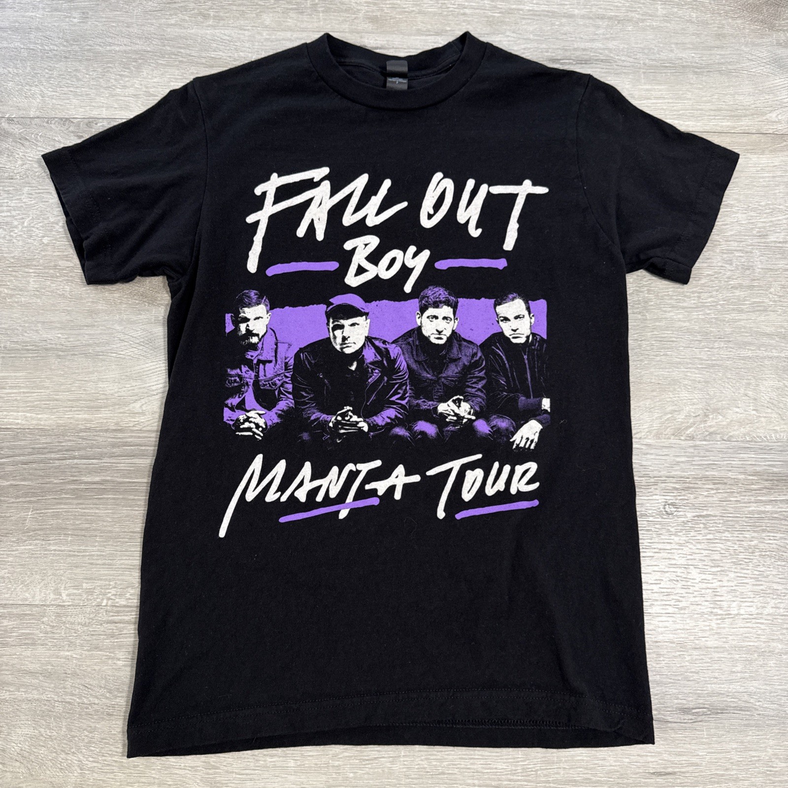 Fall Out Boy Shirt Mania Tour 2018 Men’s Black Small Band Tee