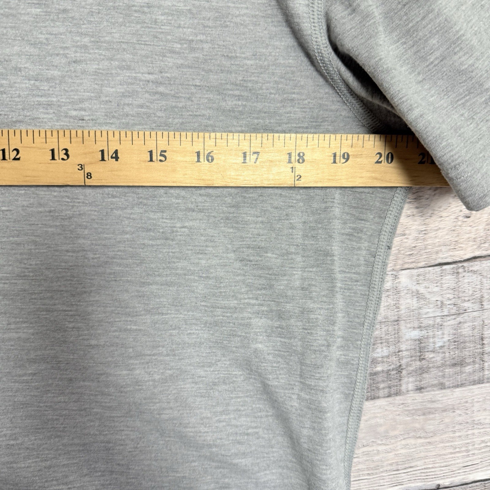 Adidas Ultimate Tee Shirt Men&rsquo;s Size L Gray Short Sleeve Climalite