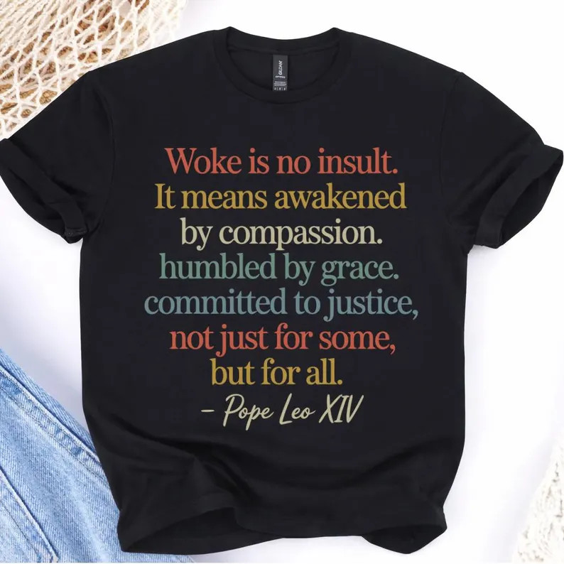 Woke Is No Insult No Kings Political Comfort Tee