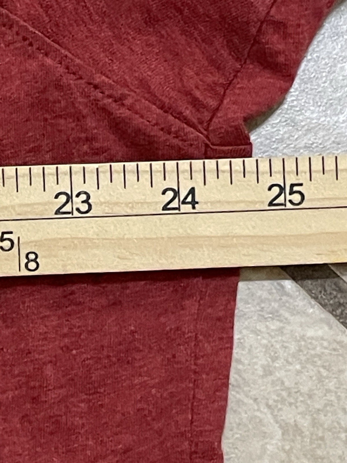 Left Coast Tee Shirt Men’s XL Red Heathered