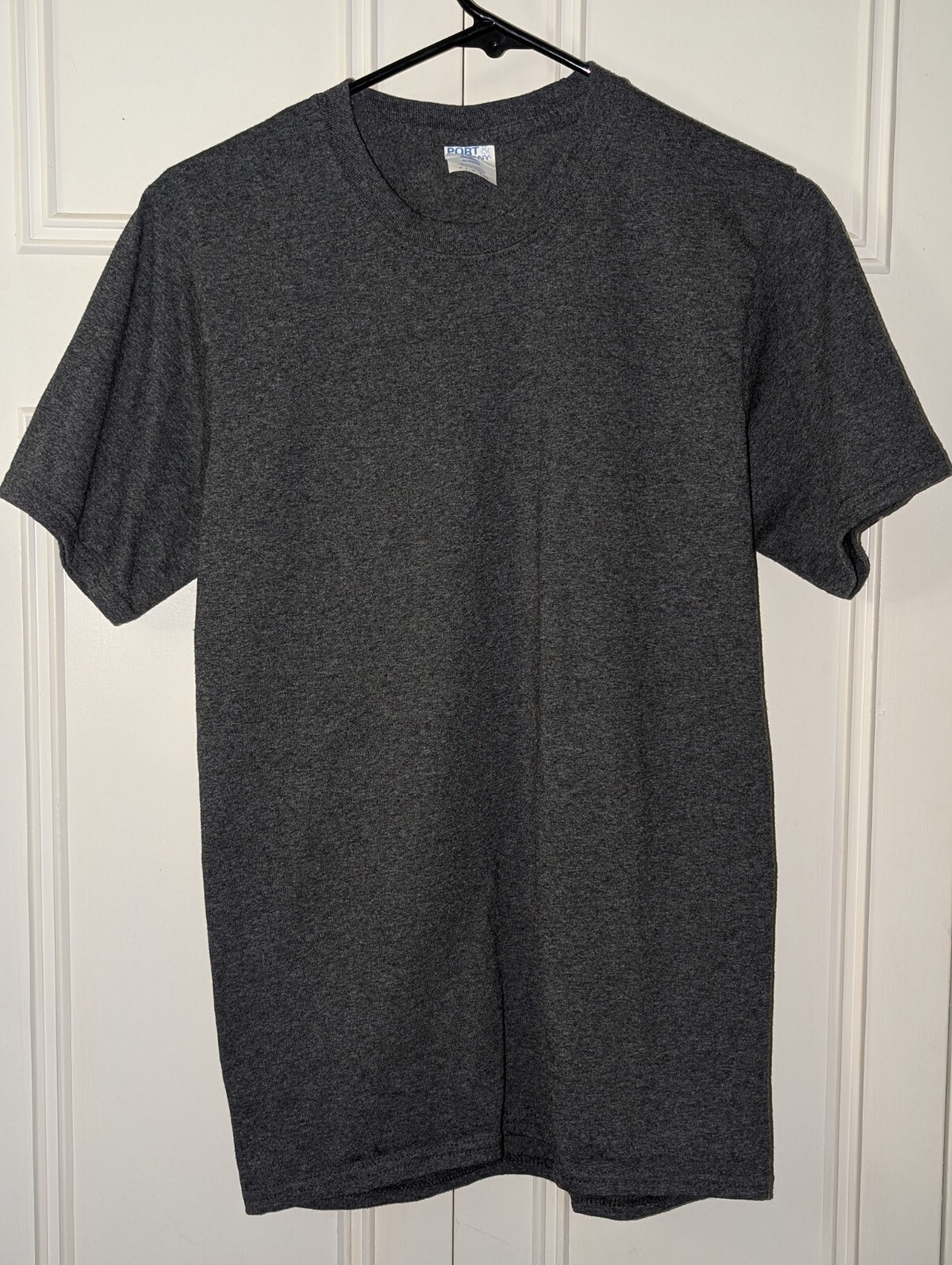 Port & Company Men&rsquo;s Cotton/Poly Core Blend 50/50 T-Shirt S Plain Tee